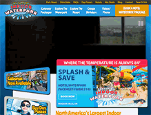 Tablet Screenshot of fallsviewwaterpark.com